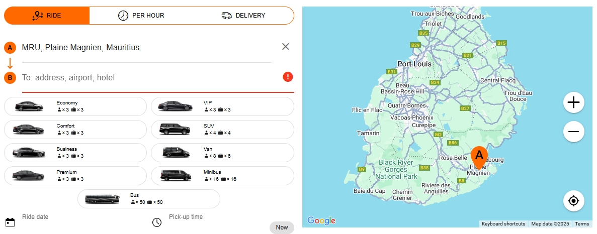 Taxi from Mauritius Airport 1 taxi desktop